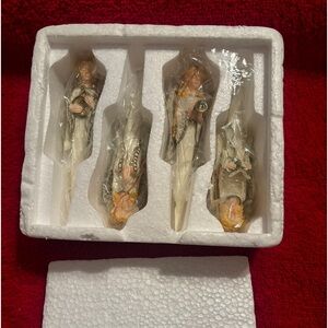 New in Box Angel Icicle Ornaments